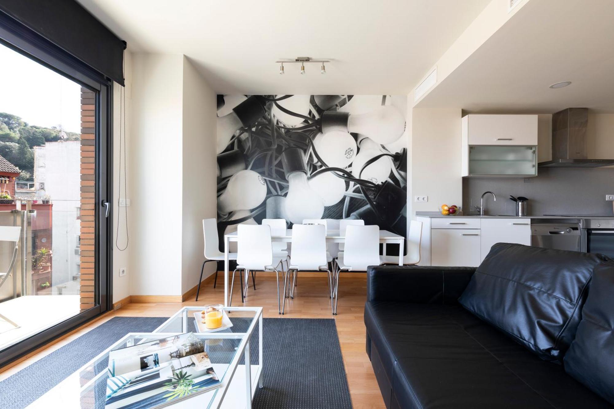 Ferienwohnung AB Park Güell-Gaudi Barcelona Exterior foto